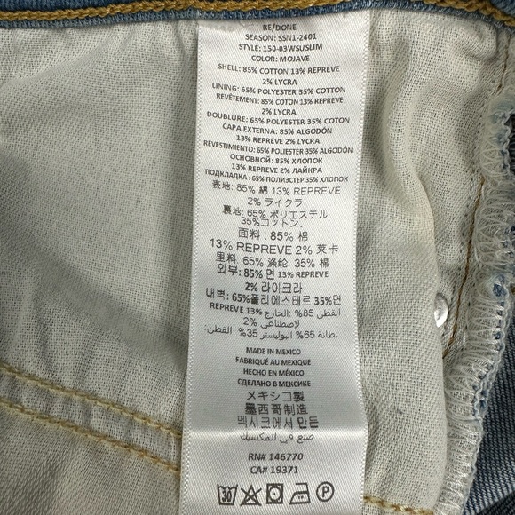Re/Done Super Slim Jeans, NWT $395, Size 31 - Picture 7 of 9
